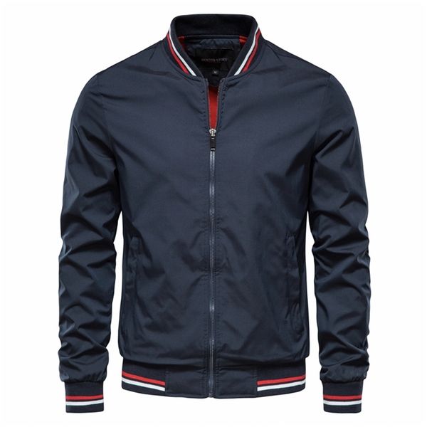 aiopeson solid color bomber jacket men casual slim fit baseball mens jackets autumn fashion jackets for men 211105, Black;brown
aiopeson solid color bomber jacket men casual slim fit baseball mens jackets autumn fashion jackets for men 211105, Black;brown