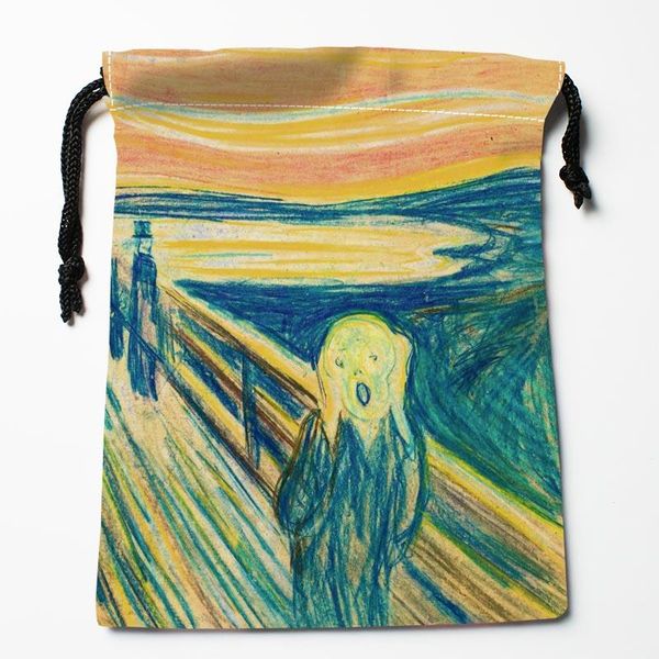 storage bags funny scream vard munch drawstring custom printed receive bag compression type size 18x22cm
storage bags funny scream vard munch drawstring custom printed receive bag compression type size 18x22cm