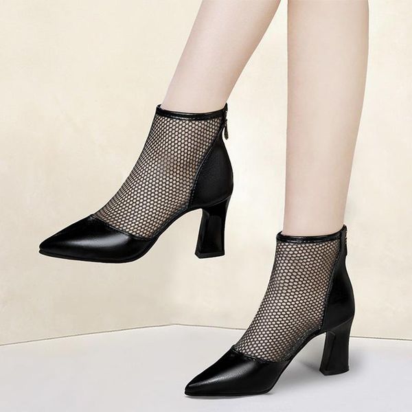 women's pumps zipper ladies square heels footwear female sandals comfort summer pu solid woman hollow out 2021 pointed toe dress shoes, Black
women's pumps zipper ladies square heels footwear female sandals comfort summer pu solid woman hollow out 2021 pointed toe dress shoes, Black