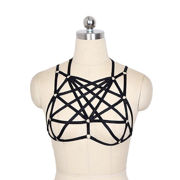 zhuru clothing nightclub wind bandage cross dew harness underwear o0105, Black;white
zhuru clothing nightclub wind bandage cross dew harness underwear o0105, Black;white