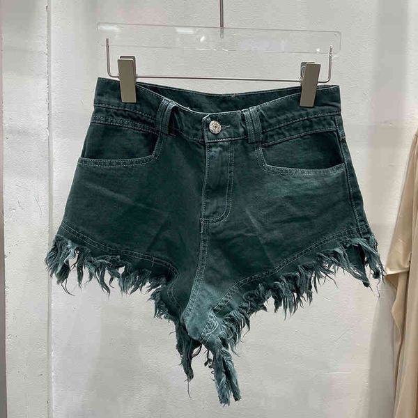 women light green super short wide-leg slim slimming denim high waist fashion spring summer 2f0587 210510, White;black
women light green super short wide-leg slim slimming denim high waist fashion spring summer 2f0587 210510, White;black