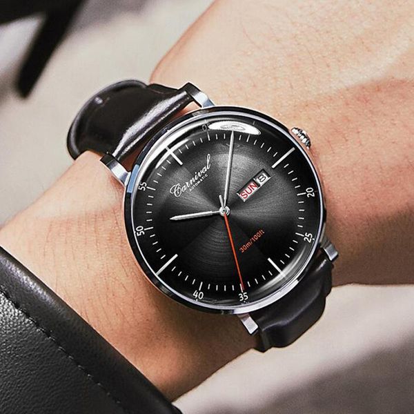 wristwatches relogio masculino miyota luxury automatic watch men ultra thin business calendar mechanical wrist watches clock man 2021, Slivery;brown
wristwatches relogio masculino miyota luxury automatic watch men ultra thin business calendar mechanical wrist watches clock man 2021, Slivery;brown