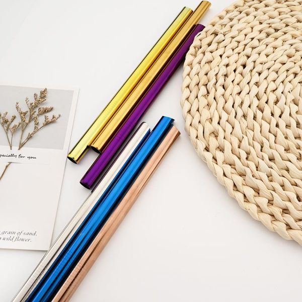 drinking straws 304 stainless steel angled tips reusable smoothie 12mm wide boba party bar metal straw for bubble tea set
drinking straws 304 stainless steel angled tips reusable smoothie 12mm wide boba party bar metal straw for bubble tea set