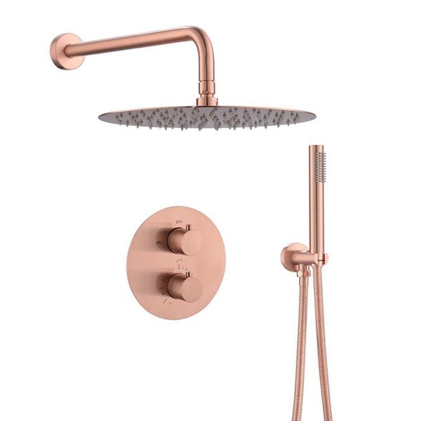 concealed flower shower wall type constant temperature bath set brushed rose gold copper 10 inch nozzle bathroom sets
concealed flower shower wall type constant temperature bath set brushed rose gold copper 10 inch nozzle bathroom sets