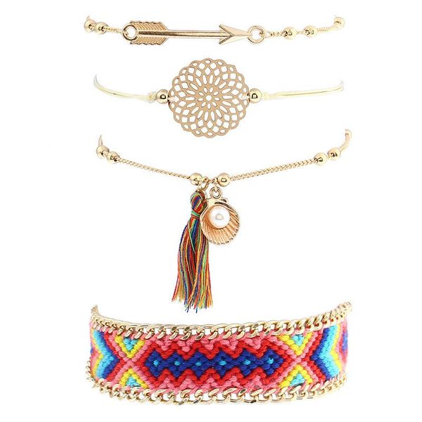 charm bracelets bracelet femme snap jewelry tassel arrow simulated pearl for women pulseira feminina 4pcs/set, Golden;silver
charm bracelets bracelet femme snap jewelry tassel arrow simulated pearl for women pulseira feminina 4pcs/set, Golden;silver