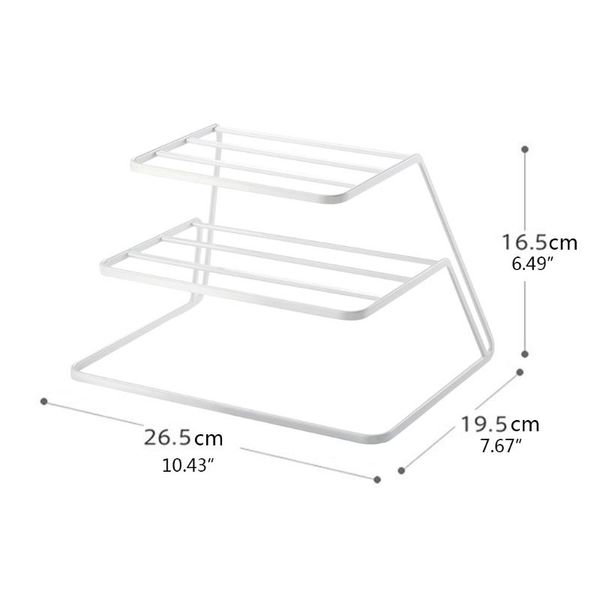 hooks & rails c9ga 3-tier metal wire plate drying rack rust resistant dishes storage shelf tray stand holder kitchen cabinet organizer
hooks & rails c9ga 3-tier metal wire plate drying rack rust resistant dishes storage shelf tray stand holder kitchen cabinet organizer