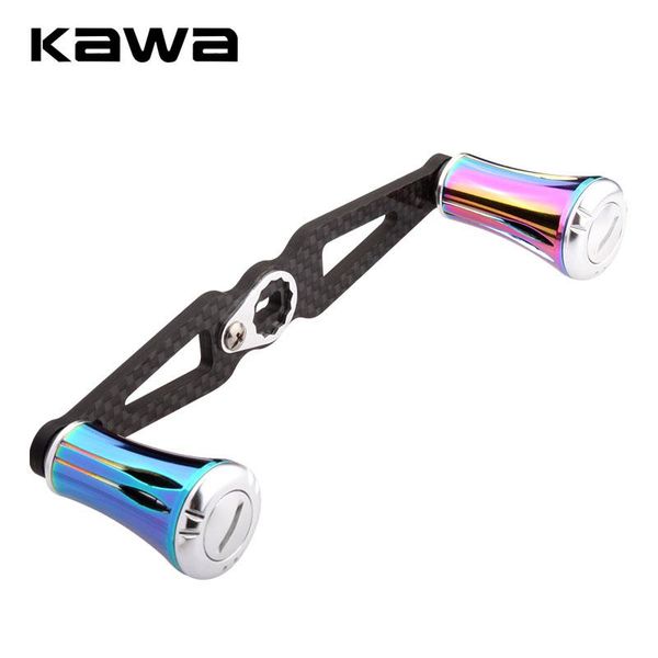 kawa rainbow color fishing reel handle aluminum alloy knob carbon rocker suit for dai/ shi hole size 8x5/7x4mm baitcasting reels
kawa rainbow color fishing reel handle aluminum alloy knob carbon rocker suit for dai/ shi hole size 8x5/7x4mm baitcasting reels