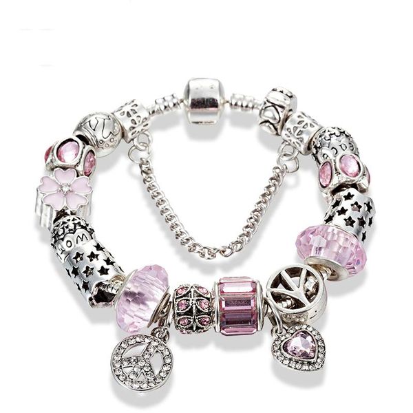 charm bracelets annapaer murano glass beads crystal charms bracelet bracciali donna fit original bangle for jewelry making b17039, Golden;silver
charm bracelets annapaer murano glass beads crystal charms bracelet bracciali donna fit original bangle for jewelry making b17039, Golden;silver