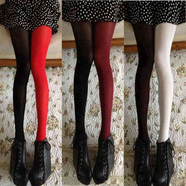 spring autumn 120d asymmetry contrast women leggings fashion velvet girls japanese slim pants, Black
spring autumn 120d asymmetry contrast women leggings fashion velvet girls japanese slim pants, Black