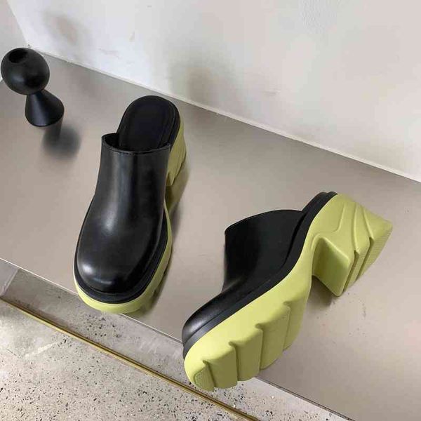 slippers new baotou semi-trailer women's shoes in autumn . avocado wears thick-heel chimney boots grsu, Black
slippers new baotou semi-trailer women's shoes in autumn . avocado wears thick-heel chimney boots grsu, Black