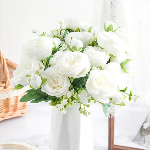 pink silk peony artificial flowers rose wedding home diy decor big bouquet foam accessories craft white fake flower decorative
pink silk peony artificial flowers rose wedding home diy decor big bouquet foam accessories craft white fake flower decorative