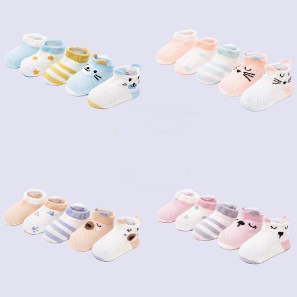 pairs cartoon animal mesh baby socks cotton breathable absorbent ankle sock cat four seasons boys girls accessories, Pink;yellow
pairs cartoon animal mesh baby socks cotton breathable absorbent ankle sock cat four seasons boys girls accessories, Pink;yellow