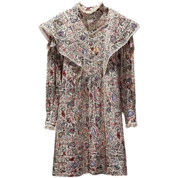 casual dresses women boho flower print lace patchwork two pieces stand collar floral elegant mini vestidos 51pr, Black;gray
casual dresses women boho flower print lace patchwork two pieces stand collar floral elegant mini vestidos 51pr, Black;gray