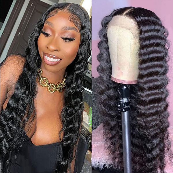 lx brand long loose deep wave lace front wig synthetic lace wig lolita pelucas de mujer wigs for women heat resistant fiberfactory direct, Black
lx brand long loose deep wave lace front wig synthetic lace wig lolita pelucas de mujer wigs for women heat resistant fiberfactory direct, Black