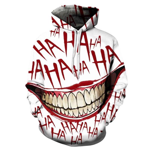 spring and autumn men's hooded sweatshirt 3d big mouth print hip hop jacket pullover 6xl hoodies & sweatshirts, Black
spring and autumn men's hooded sweatshirt 3d big mouth print hip hop jacket pullover 6xl hoodies & sweatshirts, Black