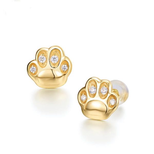 stud fashion women earrings cute cat claw studs cartoon earring jewelry 925 silver gift for girls #30, Golden;silver
stud fashion women earrings cute cat claw studs cartoon earring jewelry 925 silver gift for girls #30, Golden;silver
