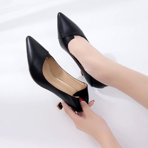 dress shoes summer women pointed toe pumps high heels boat shoes wedding tenis feminino side, Black
dress shoes summer women pointed toe pumps high heels boat shoes wedding tenis feminino side, Black