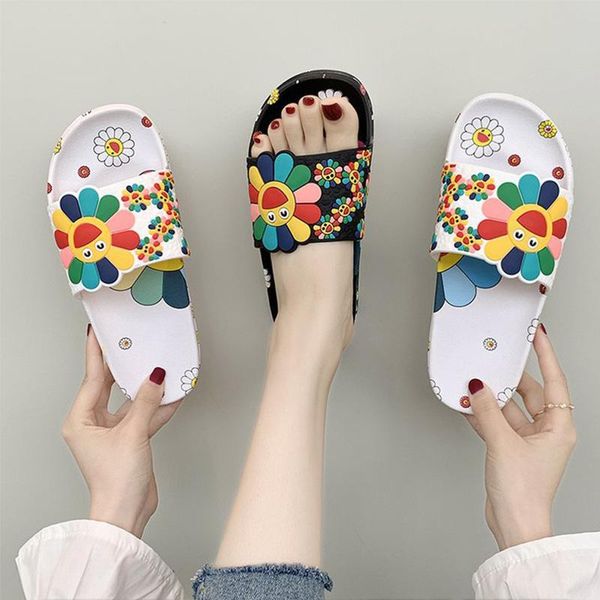 women slippers summer cute flower flat flip flops ladies soft slides shoes female print floral bling beach casual sandals, Black
women slippers summer cute flower flat flip flops ladies soft slides shoes female print floral bling beach casual sandals, Black