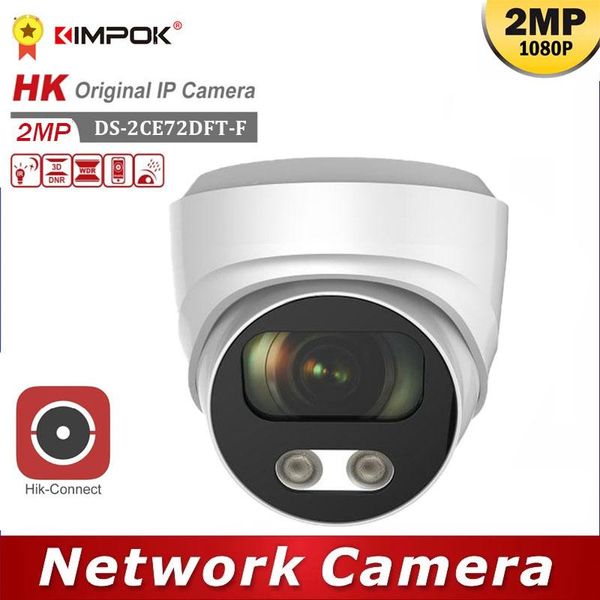 original hik 2mp ir fixed network dome camera ds-2ce72dft-f colorvu metal poe ip security video surveillance cam cameras
original hik 2mp ir fixed network dome camera ds-2ce72dft-f colorvu metal poe ip security video surveillance cam cameras