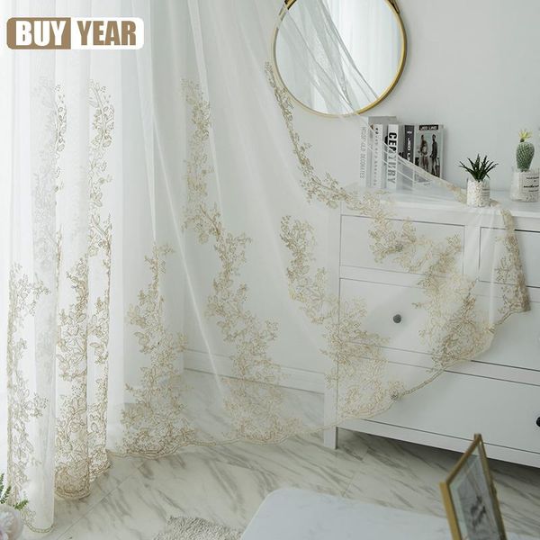 curtain & drapes luxury european gold cord embroidered tulle beautiful french lace finished sheer for living room bedroom
curtain & drapes luxury european gold cord embroidered tulle beautiful french lace finished sheer for living room bedroom