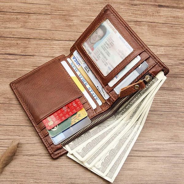 vintage genuine leather men rfid wallets bifold wallet id card holder coin purse pockets clutch with removable bit gift1, Red;black
vintage genuine leather men rfid wallets bifold wallet id card holder coin purse pockets clutch with removable bit gift1, Red;black