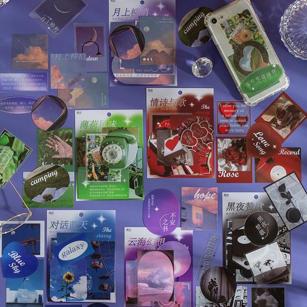 gift wrap 40 sheets kawaii stickers aesthetic romantic landscape decorative diy handmade diary scrapbooking material sticker
gift wrap 40 sheets kawaii stickers aesthetic romantic landscape decorative diy handmade diary scrapbooking material sticker