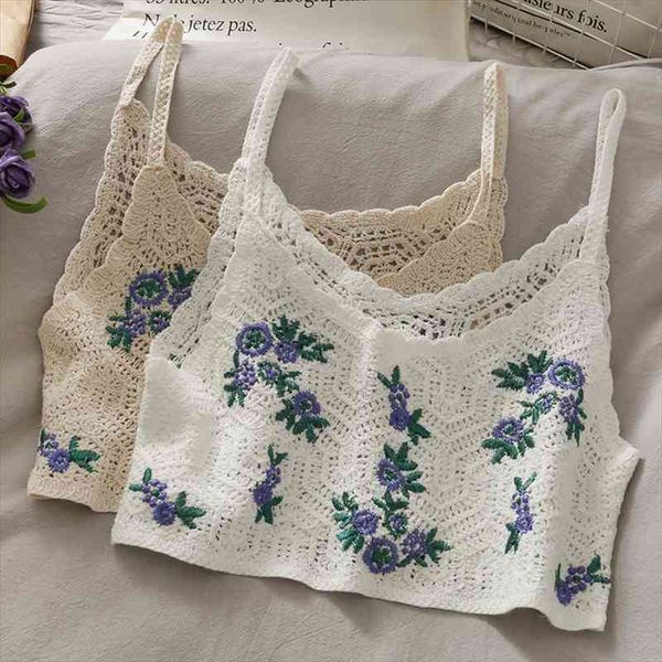 knitted crop womens cami spaghetti strap tanke embroidered hollow perspective slim fit camisole sleeveless ins, White
knitted crop womens cami spaghetti strap tanke embroidered hollow perspective slim fit camisole sleeveless ins, White
