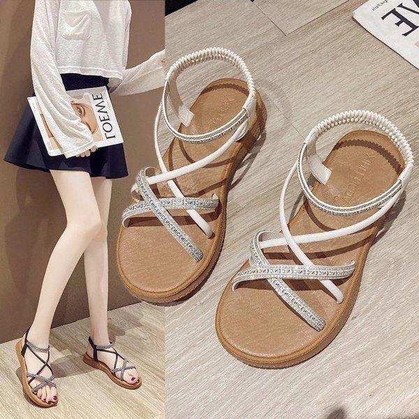 sandals net red women 2021 summer girls rhinestone elastic soft sole flat beach shoes fashion all-match roman, Black
sandals net red women 2021 summer girls rhinestone elastic soft sole flat beach shoes fashion all-match roman, Black
