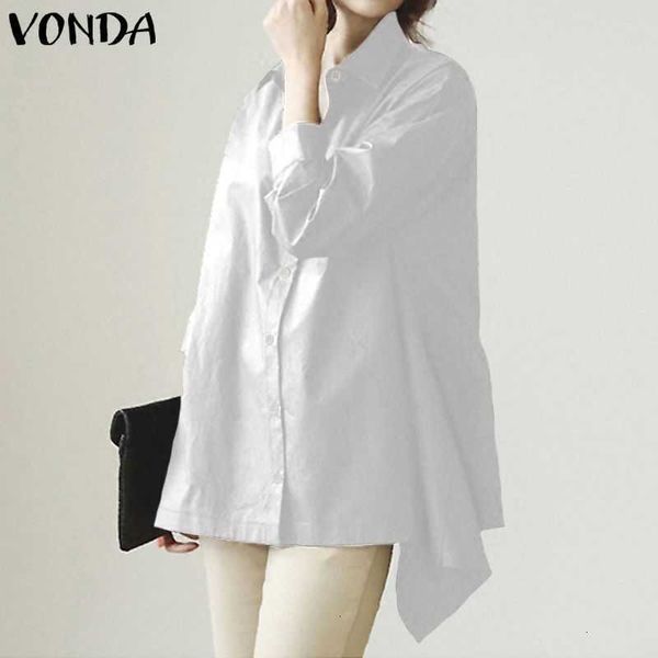 women's blouses & shirts blouses women tunic office ladies vonda female asymmetric blouse long sleeve lapel collar pleated blusas plus, White
women's blouses & shirts blouses women tunic office ladies vonda female asymmetric blouse long sleeve lapel collar pleated blusas plus, White