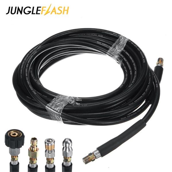 6/10/15/20/30 meters high pressure washer hose car wash water cleaning extension cord pipe with 4 adapter for karcher gun & snow foam lance
6/10/15/20/30 meters high pressure washer hose car wash water cleaning extension cord pipe with 4 adapter for karcher gun & snow foam lance
