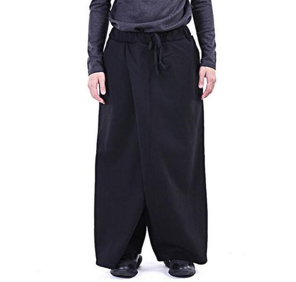 men's pants 27-44 2021 men clothing gd fashion chinese style asymmetrical wide leg hypertensiveperson trousers singer costumes, Black
men's pants 27-44 2021 men clothing gd fashion chinese style asymmetrical wide leg hypertensiveperson trousers singer costumes, Black