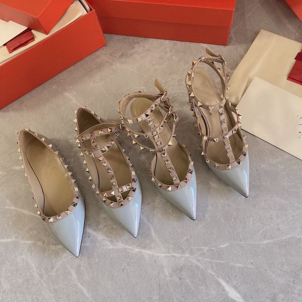 baotou rivet sandals 2021 summer high heels all-match fashion pointed toe thick heel beach shoes 14 clours, Black
baotou rivet sandals 2021 summer high heels all-match fashion pointed toe thick heel beach shoes 14 clours, Black