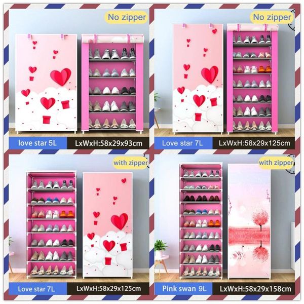 clothing & wardrobe storage multilayer simple shoe rack thicken steel tube nonwoven fabric detachable shoes shelf space-saving hallway china
clothing & wardrobe storage multilayer simple shoe rack thicken steel tube nonwoven fabric detachable shoes shelf space-saving hallway china