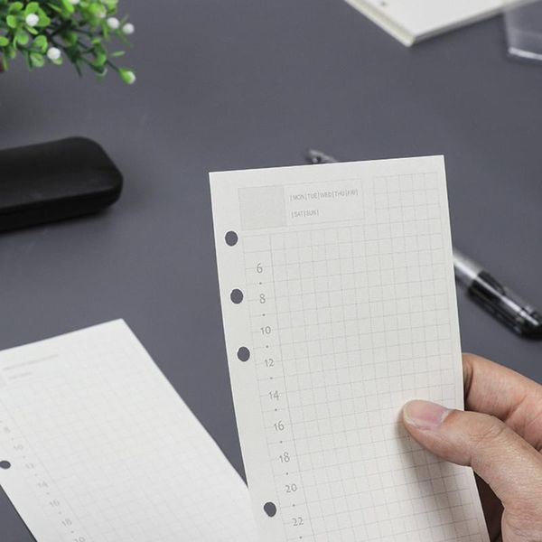 notepads 45sheets a5 a6 a7 spiral notebook filler paper binder planner inner pages of replacement office accessories book, Purple;pink
notepads 45sheets a5 a6 a7 spiral notebook filler paper binder planner inner pages of replacement office accessories book, Purple;pink