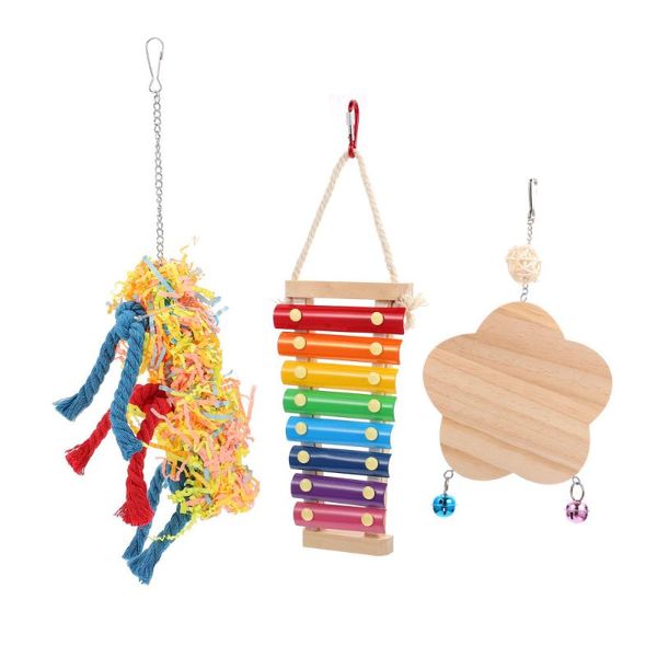 other bird supplies 3 pcs parrot chewing toys biting funny birds
other bird supplies 3 pcs parrot chewing toys biting funny birds