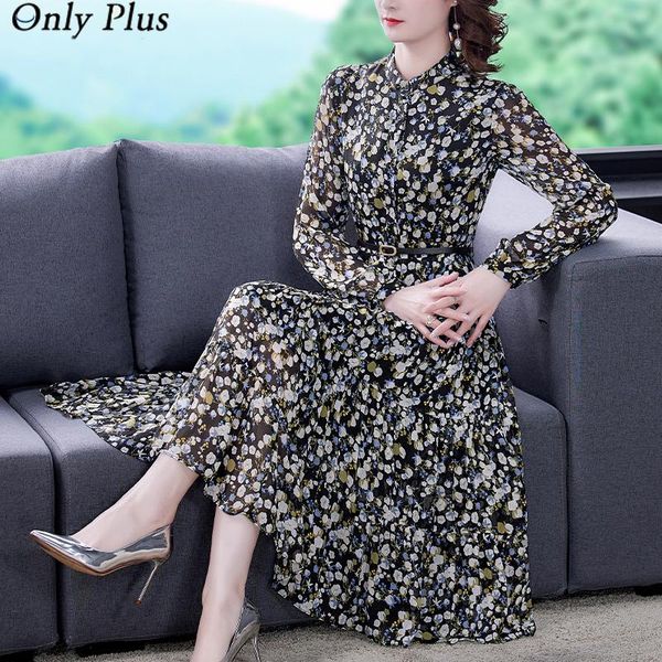 casual dresses only plus autumn bohemia black print floral dress french slim elegant a-line vestidos for holiday party, Black;gray
casual dresses only plus autumn bohemia black print floral dress french slim elegant a-line vestidos for holiday party, Black;gray