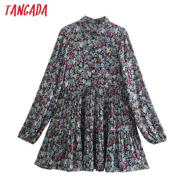 fashion women flowers print shirt buttons long sleeve ladies mini dress 5z66 210416, Black;gray
fashion women flowers print shirt buttons long sleeve ladies mini dress 5z66 210416, Black;gray