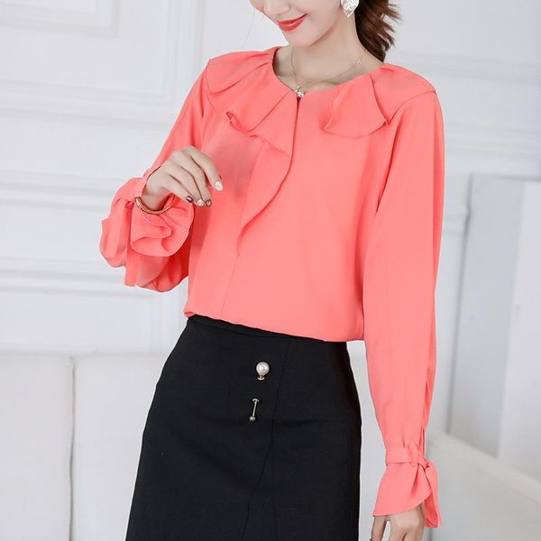 women's blouses & shirts chiffon blouse white yellow red elegante button up shirt women spring summer slim korean fashion clothes blusa
women's blouses & shirts chiffon blouse white yellow red elegante button up shirt women spring summer slim korean fashion clothes blusa