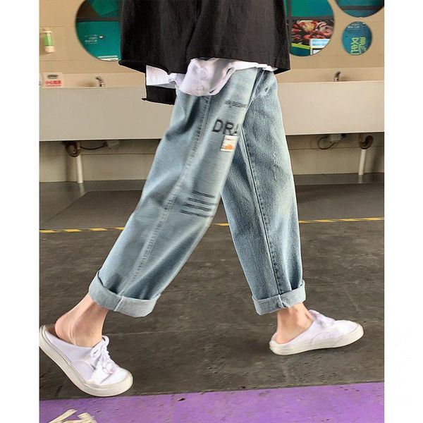 men's jeans fashion mens brand ins hip hop autumn ripped for men solid cotton full length mid black color sale washed, Blue
men's jeans fashion mens brand ins hip hop autumn ripped for men solid cotton full length mid black color sale washed, Blue