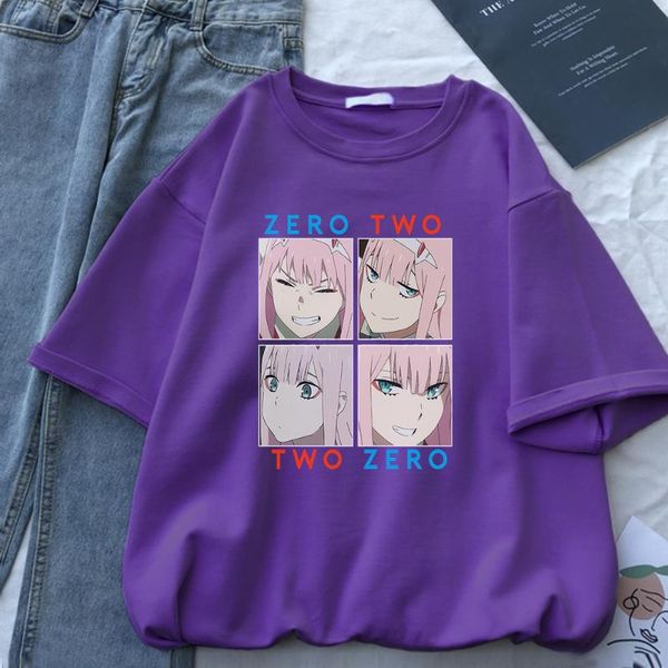 women's t-shirt oversized soft female t shirt fashion short sleeve clothes anime gril zero two printing tshirts breathable loose shirts, White
women's t-shirt oversized soft female t shirt fashion short sleeve clothes anime gril zero two printing tshirts breathable loose shirts, White