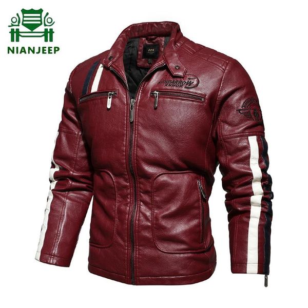 men's fur & faux motorcycle pu jackets men embroidery epaulet colorblock leather jacket male warm stand collar biker mens bomber, Black
men's fur & faux motorcycle pu jackets men embroidery epaulet colorblock leather jacket male warm stand collar biker mens bomber, Black