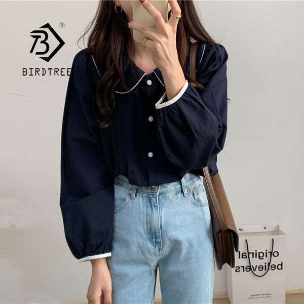new ins fashion girls long sleeve peter pan collar blouses spring autumn button up loose shirts white t0d001c 210419
new ins fashion girls long sleeve peter pan collar blouses spring autumn button up loose shirts white t0d001c 210419
