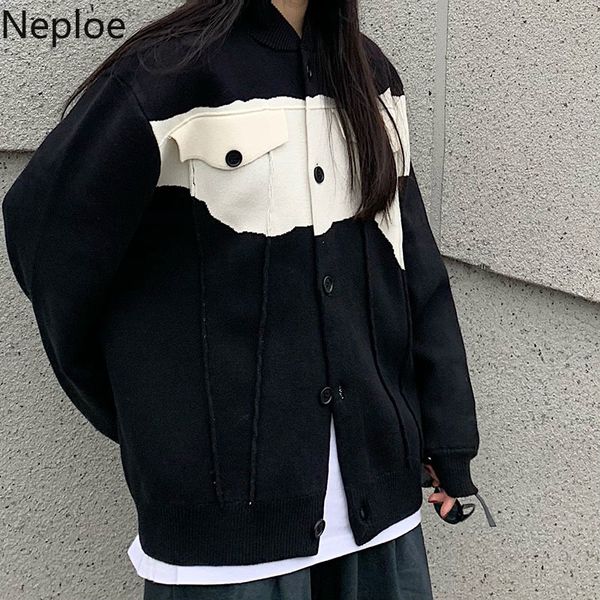 neploe chic knitted cardigan fall woman clothes sweaters for women thicked casual oversized outwear korean sueter coat 210422, White
neploe chic knitted cardigan fall woman clothes sweaters for women thicked casual oversized outwear korean sueter coat 210422, White