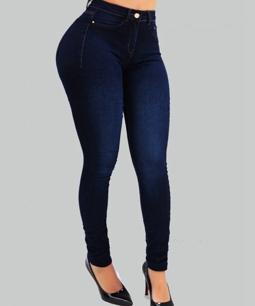 2021 high waist push up denim women slim fit calca ladies elastic skinny pencil pants vintage boyfriend jeans, Blue
2021 high waist push up denim women slim fit calca ladies elastic skinny pencil pants vintage boyfriend jeans, Blue