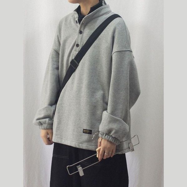 men's hoodies & sweatshirts pullover sweatshirt for boy autumn vintage stand-up collar half-open japan men's jogging hoody loose si, Black
men's hoodies & sweatshirts pullover sweatshirt for boy autumn vintage stand-up collar half-open japan men's jogging hoody loose si, Black