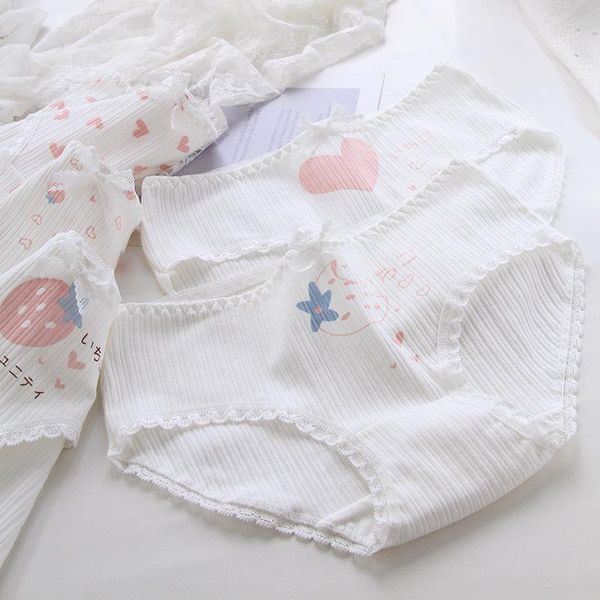 women's panties strawberry heart underpants lovely bow underwear cotton briefs mid rise seamless thong cute lingerie, Black;pink
women's panties strawberry heart underpants lovely bow underwear cotton briefs mid rise seamless thong cute lingerie, Black;pink