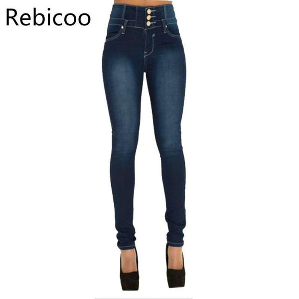 women's jeans woman denim pencil pants ladies high stretch women waist trousers with button plus size 2xl, Blue
women's jeans woman denim pencil pants ladies high stretch women waist trousers with button plus size 2xl, Blue
