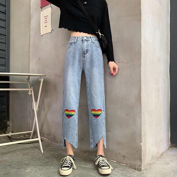 women's jeans 2021 autumn women vintage high waist wide leg denim trousers students loose fashion harajuku chic casual jean pants e391, Blue
women's jeans 2021 autumn women vintage high waist wide leg denim trousers students loose fashion harajuku chic casual jean pants e391, Blue