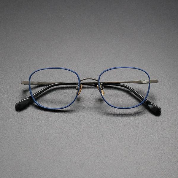 fashion sunglasses frames designer ultra light pure titanium myopia glasses men's round frame net red face retro customized, Black
fashion sunglasses frames designer ultra light pure titanium myopia glasses men's round frame net red face retro customized, Black