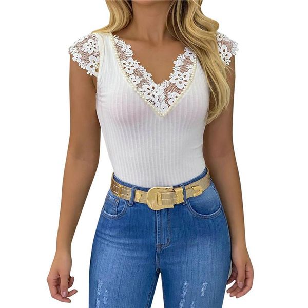 women's t-shirt bodycon lace women summer tee white flower pearls splice bandage streetwear female clothes fashion vintage t shirt
women's t-shirt bodycon lace women summer tee white flower pearls splice bandage streetwear female clothes fashion vintage t shirt